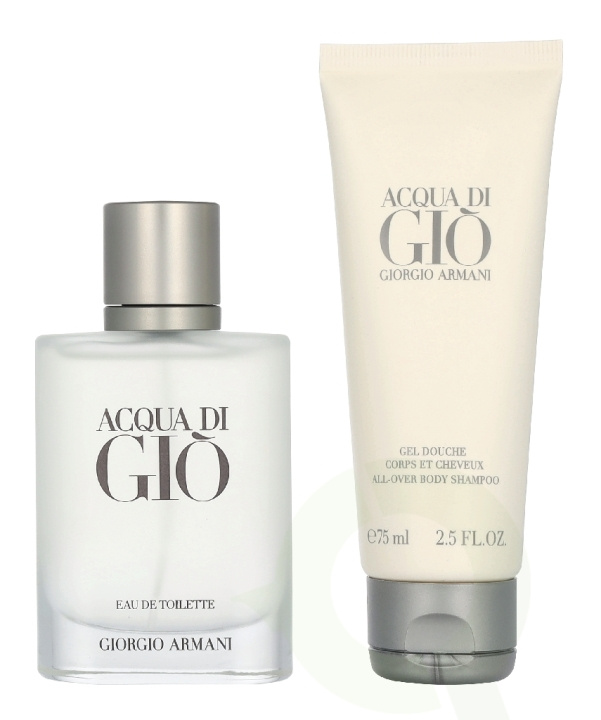 Armani Acqua Di Gio Giftset 125 ml Edt Spray 50 ml/Shower gel 75 ml in de groep BEAUTY & HEALTH / Geuren & Parfum / Parfum bij TP E-commerce Nordic AB (D41708)