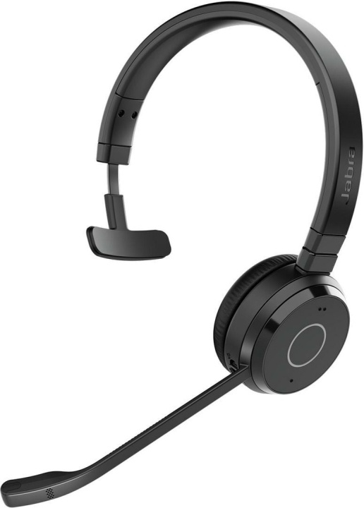 Jabra Evolve 65 TE Bluetooth-headset, MS, USB-A, mono in de groep COMPUTERS & RANDAPPARATUUR / Computeraccessoires / Koptelefoon bij TP E-commerce Nordic AB (D41759)