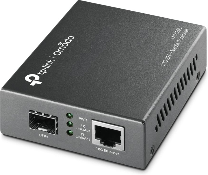 TP-Link MC420L 10G Multi-Gigabit -SFP-mediaconverter in de groep COMPUTERS & RANDAPPARATUUR / Netwerk / Media Converters bij TP E-commerce Nordic AB (D41774)