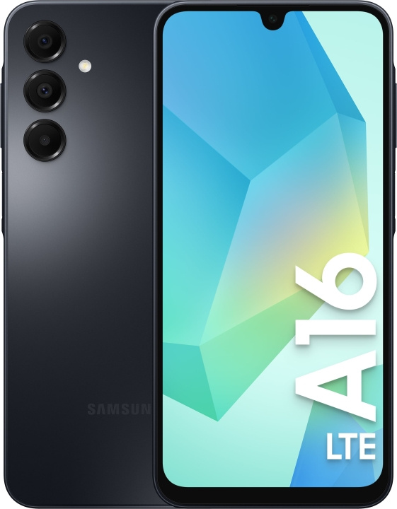 Samsung Galaxy A16 LTE-telefoon, 128/4 GB, zwart in de groep SMARTPHONE & TABLETS / Mobiele telefoons & smartphones bij TP E-commerce Nordic AB (D41779)