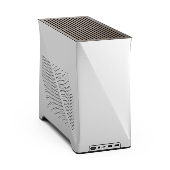 Fractal Design Era 2 ITX-behuizing, zilver in de groep COMPUTERS & RANDAPPARATUUR / Computeronderdelen / Chassis bij TP E-commerce Nordic AB (D41781)