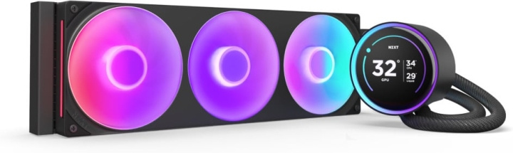 NZXT Kraken Elite RGB 360 (2024) - vloeistofkoelsysteem, zwart in de groep COMPUTERS & RANDAPPARATUUR / Computeronderdelen / Koeling bij TP E-commerce Nordic AB (D41787)