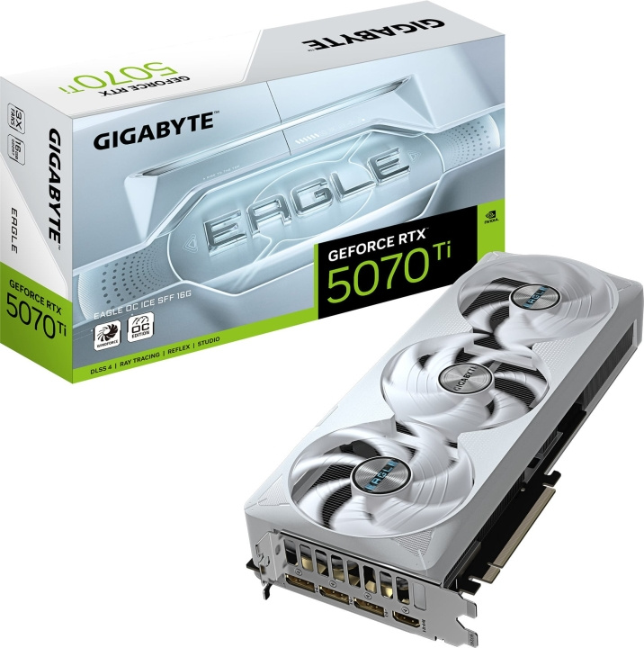 Gigabyte GeForce RTX 5070 Ti EAGLE OC ICE SFF 16 GB grafische kaart in de groep COMPUTERS & RANDAPPARATUUR / Computeronderdelen / Grafische kaart bij TP E-commerce Nordic AB (D41821)