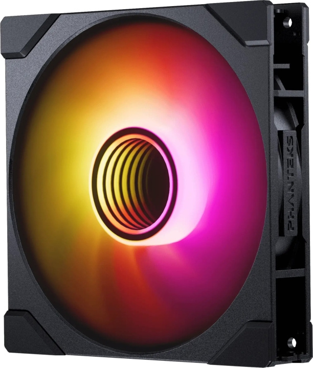 Phanteks M25 Gen2 140 mm PWM DRGB Reverse-ventilator, zwart Deze in de groep COMPUTERS & RANDAPPARATUUR / Computeronderdelen / Koeling bij TP E-commerce Nordic AB (D41832)