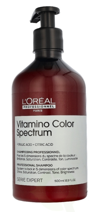 L\'Oreal Vitamino Color Spectrum Shampoo 500 ml in de groep BEAUTY & HEALTH / Haar & Styling / Haarverzorging / Shampoo bij TP E-commerce Nordic AB (D41913)