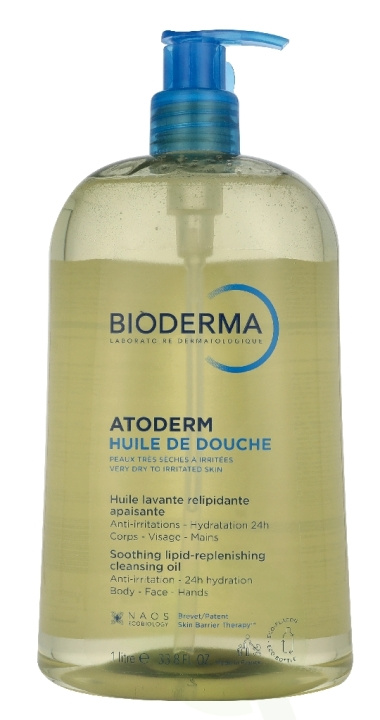 Bioderma Atoderm Soothing Lipid-Replenishing Cleansing Oil 1000 ml in de groep BEAUTY & HEALTH / Huidsverzorging / Gezicht / Schoonmaak bij TP E-commerce Nordic AB (D41959)