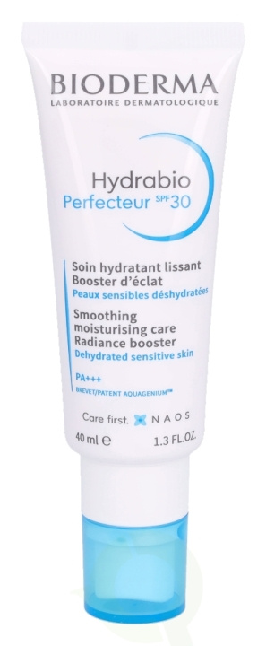 Bioderma Hydrabio Perfecteur SPF30 40 ml Dehydrated Sensitive Skin in de groep BEAUTY & HEALTH / Huidsverzorging / Zonnebank / Zonnebescherming bij TP E-commerce Nordic AB (D41963)