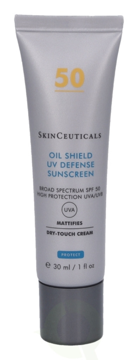 SkinCeuticals Oil Shield UV Defense SPF50 30 ml in de groep BEAUTY & HEALTH / Huidsverzorging / Zonnebank / Zonnebescherming bij TP E-commerce Nordic AB (D41980)