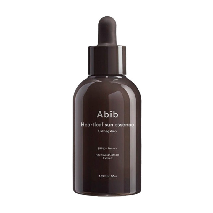 Abib Heartleaf Sun Essence Calming Drop SPF50+ PA++++ - 50 ml in de groep BEAUTY & HEALTH / Huidsverzorging / Zonnebank / Zonnebescherming bij TP E-commerce Nordic AB (D42091)