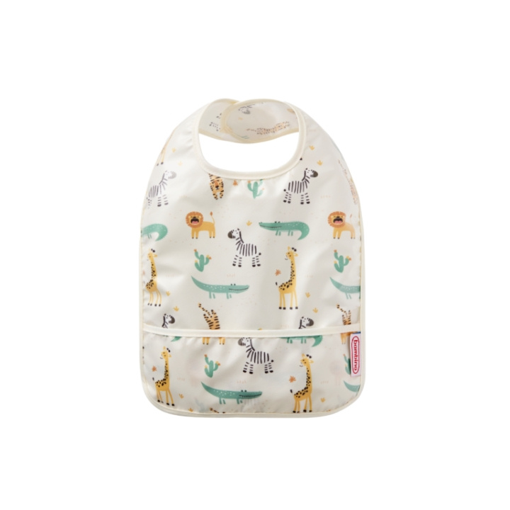 Bambino Easy Wipe-slabbetje - Jungle in de groep SPEELGOED, KINDER- & BABYPRODUCTEN / Eten & Drinken / Slabbetjes bij TP E-commerce Nordic AB (D42140)
