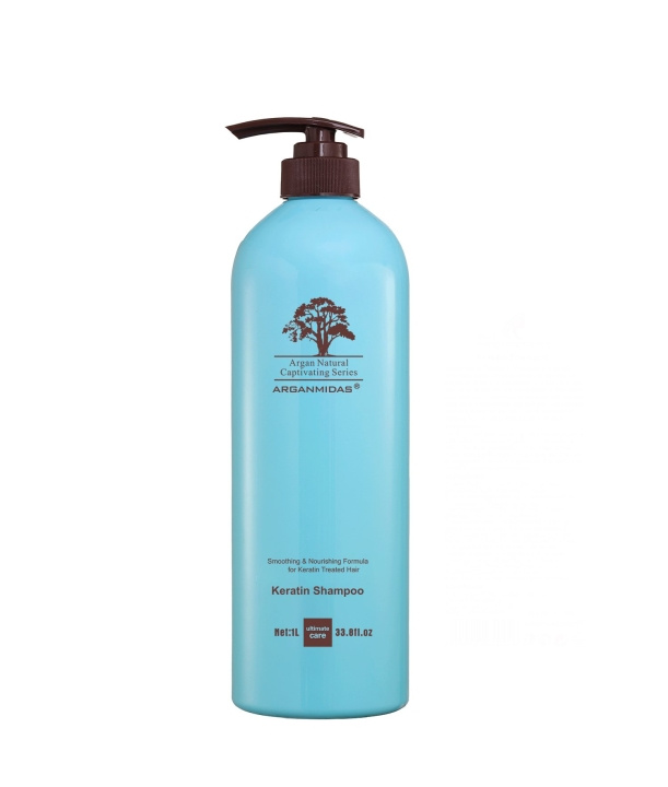 Arganmidas Keratinebehandeling Shampoo - 1000 ml in de groep BEAUTY & HEALTH / Haar & Styling / Haarverzorging / Shampoo bij TP E-commerce Nordic AB (D42161)
