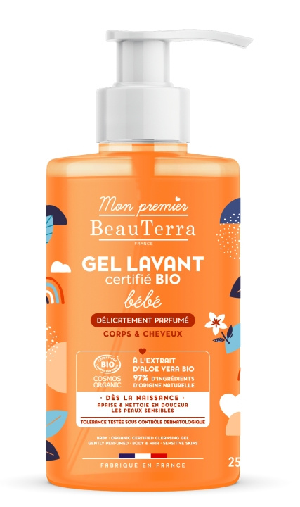 BeauTerra Geparfumeerde babywasgel - BIO - 750 ml in de groep BEAUTY & HEALTH / Huidsverzorging / Lichaamsverzorging / Bad- en douchegels bij TP E-commerce Nordic AB (D42184)