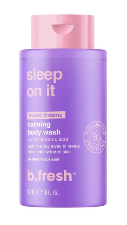 b.fresh Sleep On It Kalmerende douchegel 473 ml in de groep BEAUTY & HEALTH / Huidsverzorging / Lichaamsverzorging / Bad- en douchegels bij TP E-commerce Nordic AB (D42235)