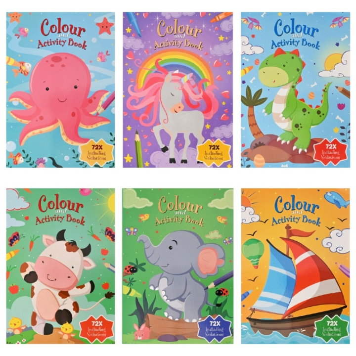 Avenir Doos met 24 stuks x Avenir – Assortiment activiteitenboekjes (1342) in de groep SPEELGOED, KINDER- & BABYPRODUCTEN / Speelgoed / Ambachten bij TP E-commerce Nordic AB (D42315)