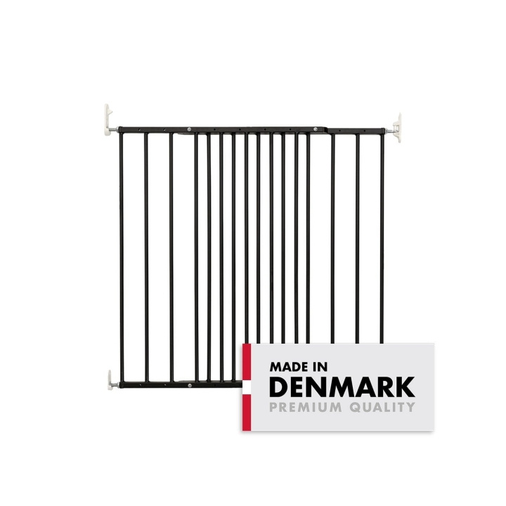 BabyDan MultiDan Metal - Zwart - 62,5 cm tot 106,8 cm (24,7 tot 42) in de groep SPEELGOED, KINDER- & BABYPRODUCTEN / Kinderveiligheid / Kinderveiligheid thuis bij TP E-commerce Nordic AB (D42339)