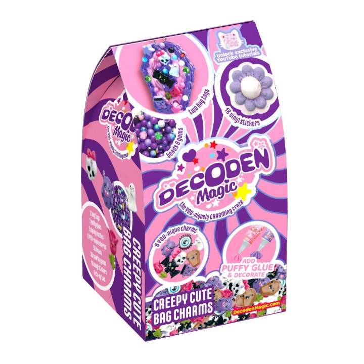 3D Magic Griezelig-schattige tasbedeltjes (481-0123) in de groep SPEELGOED, KINDER- & BABYPRODUCTEN / Speelgoed / Ambachten bij TP E-commerce Nordic AB (D42343)