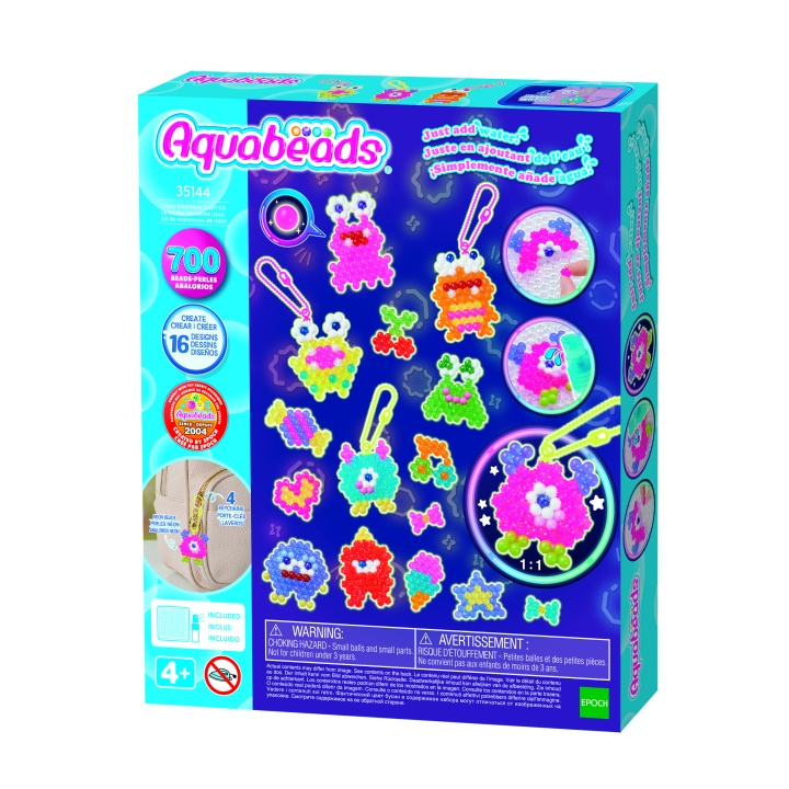 Aqua Beads Aquabeads - Crazy Monsters-knutselpakket (35144) in de groep SPEELGOED, KINDER- & BABYPRODUCTEN / Speelgoed / Ambachten bij TP E-commerce Nordic AB (D42351)