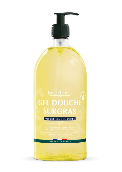 BeauTerra Ultra Rich douchegel - Fleur de Jasmin - 1 l in de groep BEAUTY & HEALTH / Huidsverzorging / Lichaamsverzorging / Bad- en douchegels bij TP E-commerce Nordic AB (D42378)