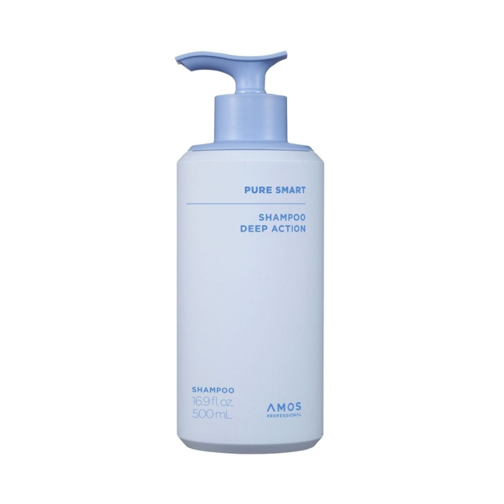 Amos Professional Pure Smart Shampoo Deep Action - 500 ml in de groep BEAUTY & HEALTH / Haar & Styling / Haarverzorging / Shampoo bij TP E-commerce Nordic AB (D42500)
