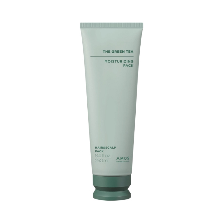 Amos Professional Het Green Tea Moisturizing Pack - Groen - 250 ml in de groep BEAUTY & HEALTH / Haar & Styling / Haarverzorging bij TP E-commerce Nordic AB (D42502)