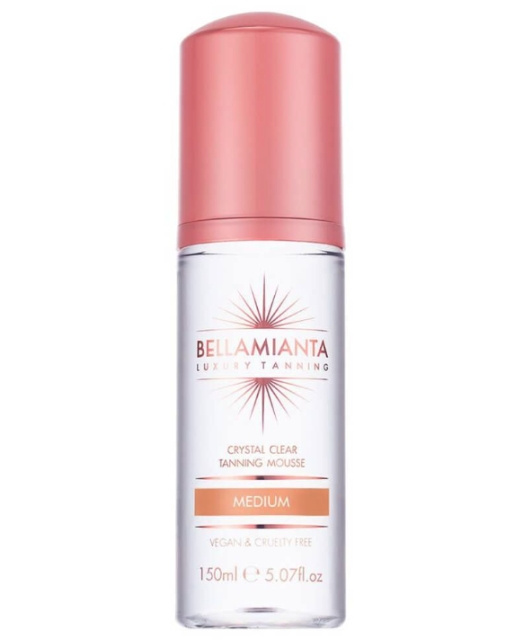 Bellamianta Crystal Clear Bruiningsmousse - Medium in de groep BEAUTY & HEALTH / Huidsverzorging / Zonnebank / Bruin zonder zon bij TP E-commerce Nordic AB (D42518)