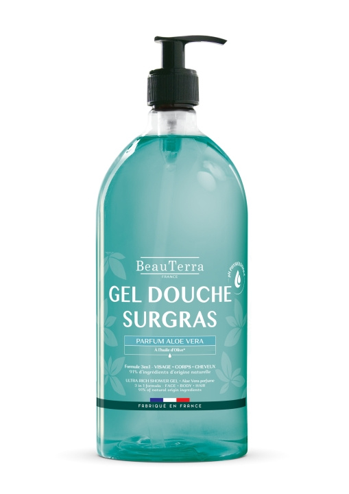 BeauTerra Ultra Rich douchegel - Aloë vera-geur - 1 l in de groep BEAUTY & HEALTH / Huidsverzorging / Lichaamsverzorging / Bad- en douchegels bij TP E-commerce Nordic AB (D42539)