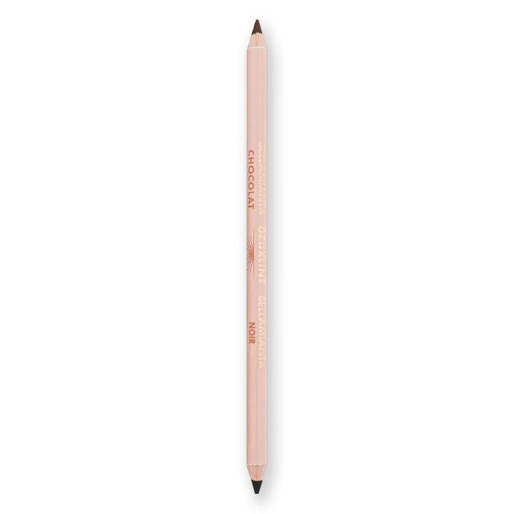 Bellamianta Deuxline 2-in-1 eyelinerpotlood - Zwart en bruin - 1,6 g in de groep BEAUTY & HEALTH / Makeup / Ogen & Wenkbrauwen / Eyeliner / Kajal bij TP E-commerce Nordic AB (D42550)