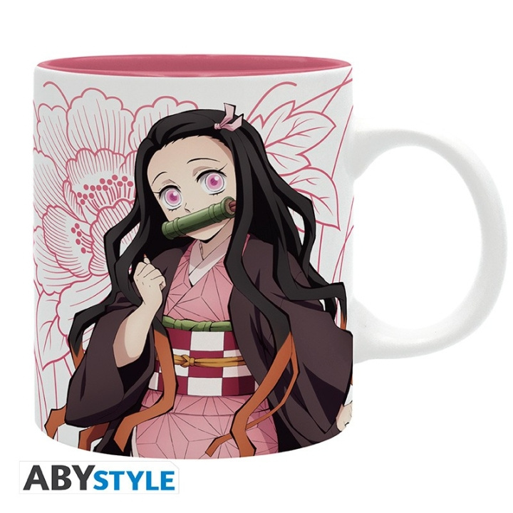 Abysse Demon Slayer - Mok (Nezuko) in de groep SPORT, VRIJE TIJD & HOBBY / Leuke dingen / Bekers bij TP E-commerce Nordic AB (D42567)