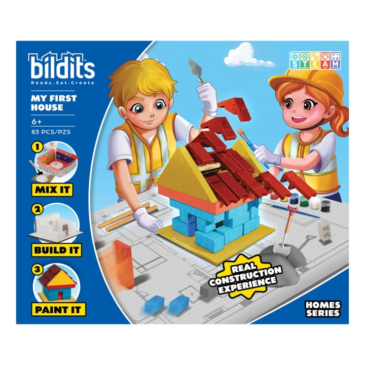 Bildits Mijn eerste huis (40364) in de groep SPEELGOED, KINDER- & BABYPRODUCTEN / Speelgoed / Speelset bij TP E-commerce Nordic AB (D42591)