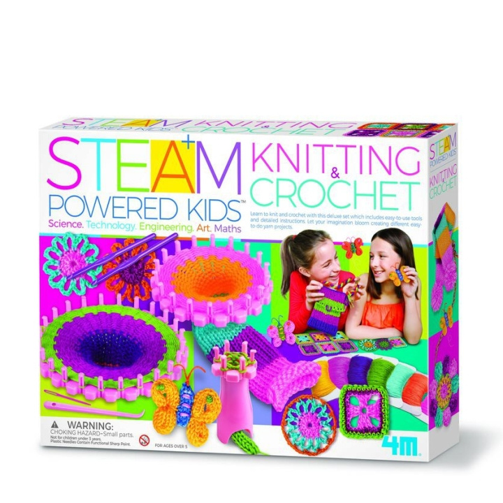 4M STEAM POWERED KIDS: Breien & Haken - (4M -05539) in de groep SPEELGOED, KINDER- & BABYPRODUCTEN / Speelgoed / Ambachten bij TP E-commerce Nordic AB (D42613)
