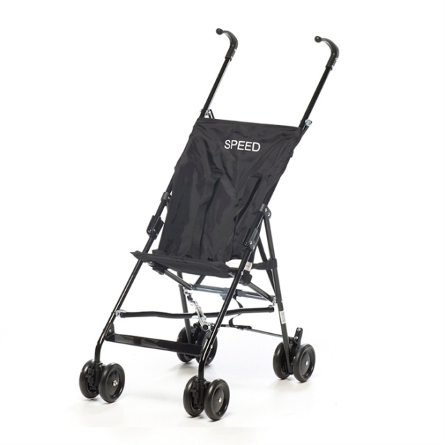 Babytrold Speed-kinderwagen - Zwart in de groep SPEELGOED, KINDER- & BABYPRODUCTEN / Kinderwagens & Accessoires bij TP E-commerce Nordic AB (D42617)