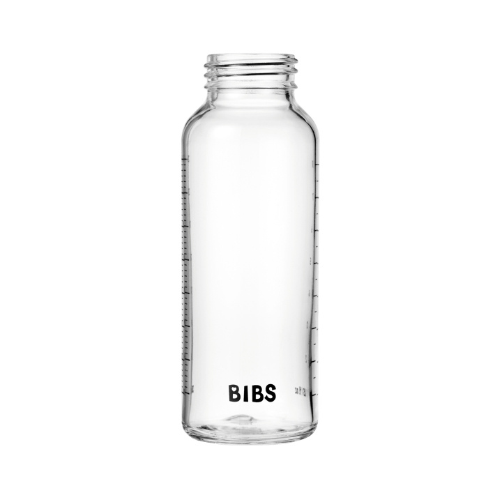 BIBS Glazen babyfles - 240 ml in de groep SPEELGOED, KINDER- & BABYPRODUCTEN / Eten & Drinken / Babyflessen & Accessoires bij TP E-commerce Nordic AB (D42658)