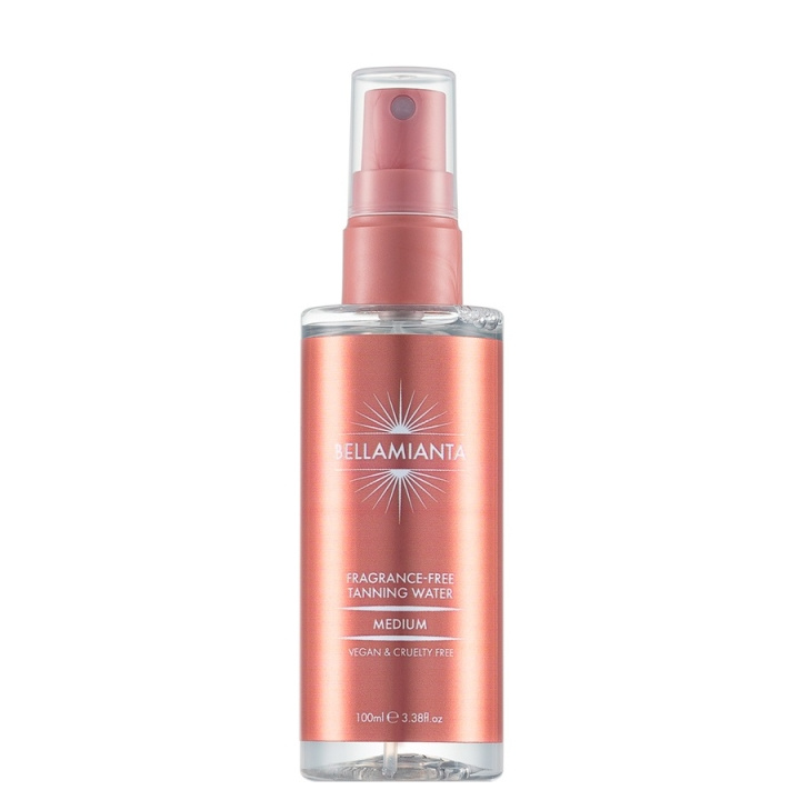 Bellamianta Fragrance Free Tanning Water Medium 100 ml in de groep BEAUTY & HEALTH / Huidsverzorging / Zonnebank / Bruin zonder zon bij TP E-commerce Nordic AB (D42673)