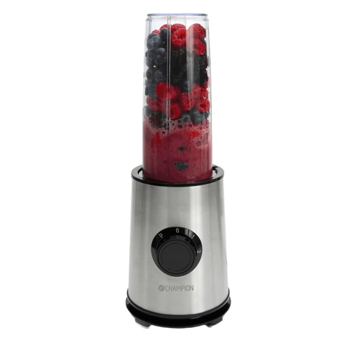 Champion Smoothie Maker Power 600W 800ml SM400 Rostfritt stål in de groep HUISHOUDEN & TUIN / Huishoudelijke apparaten / Keukentools & -apparatuur / Mixers & Blenders bij TP E-commerce Nordic AB (D42684)