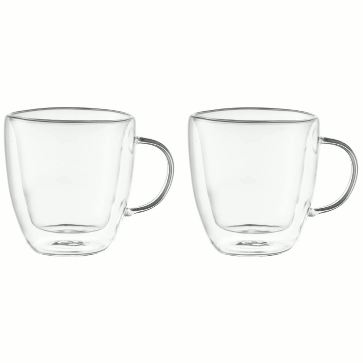 Maku Kaffekopp dubbelväggade glas 25 cl 2-pack in de groep HUISHOUDEN & TUIN / Keukengerei / Overige keukengereedschap bij TP E-commerce Nordic AB (D42688)