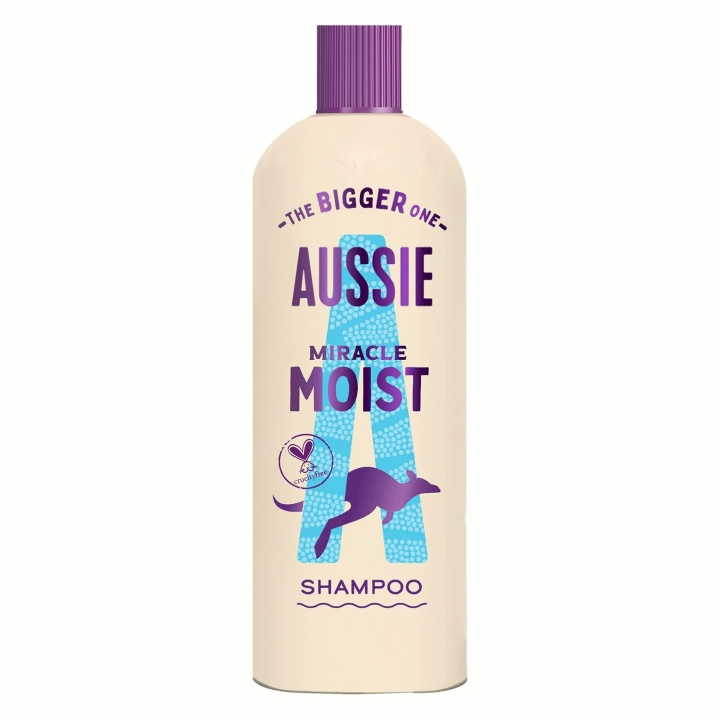 Aussie Miracle Moist Schampo 600ml in de groep BEAUTY & HEALTH / Haar & Styling / Haarverzorging / Shampoo bij TP E-commerce Nordic AB (D42730)