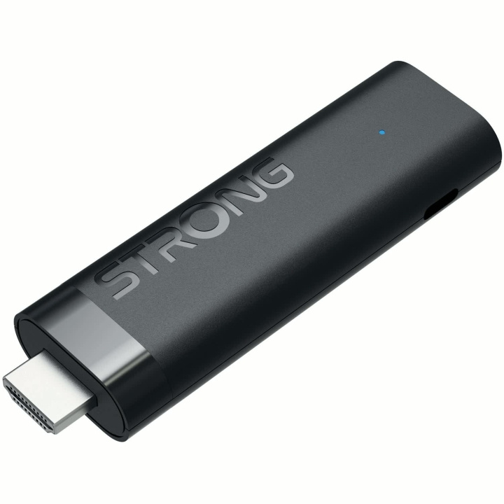 Strong TV-sticka 4K WiFi Google TV LEAP-NOVA Svart in de groep HOME ELECTRONICS / Audio & Beeld / TV & Accessoires / Terrestrische/Boxer bij TP E-commerce Nordic AB (D42754)