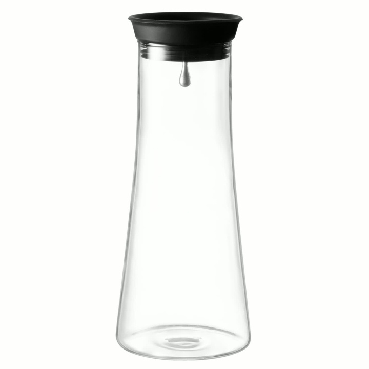 Maku Glaskaraff med silikonlock 1 L in de groep HUISHOUDEN & TUIN / Keukengerei / Wijn- & Drankaccessoires bij TP E-commerce Nordic AB (D42775)