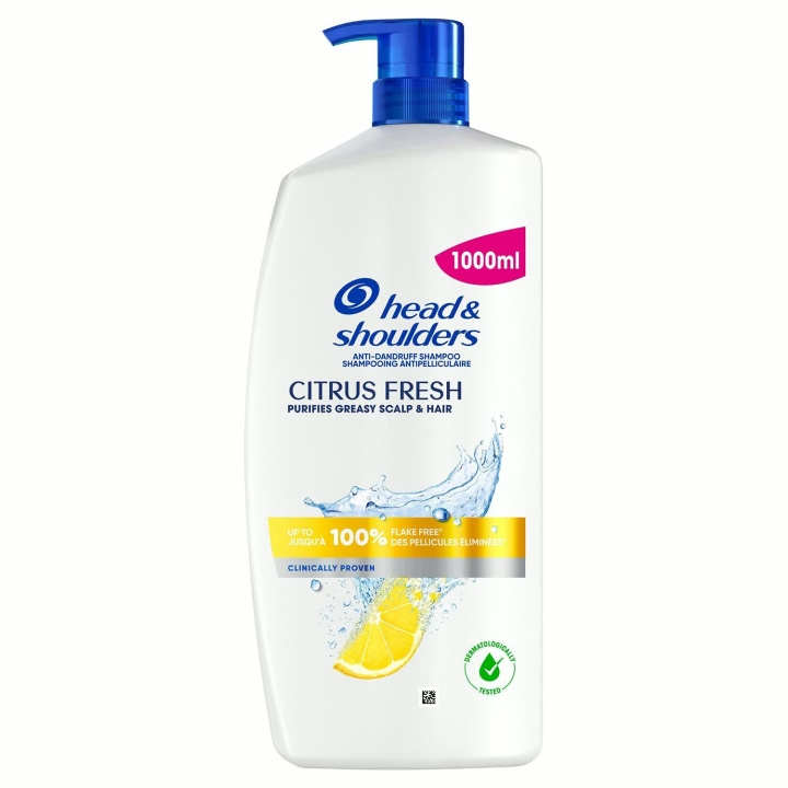 Head & Shoulders Citrus Fresh Schampo mot mjäll,1000ml Pump in de groep BEAUTY & HEALTH / Haar & Styling / Haarverzorging / Shampoo bij TP E-commerce Nordic AB (D42788)