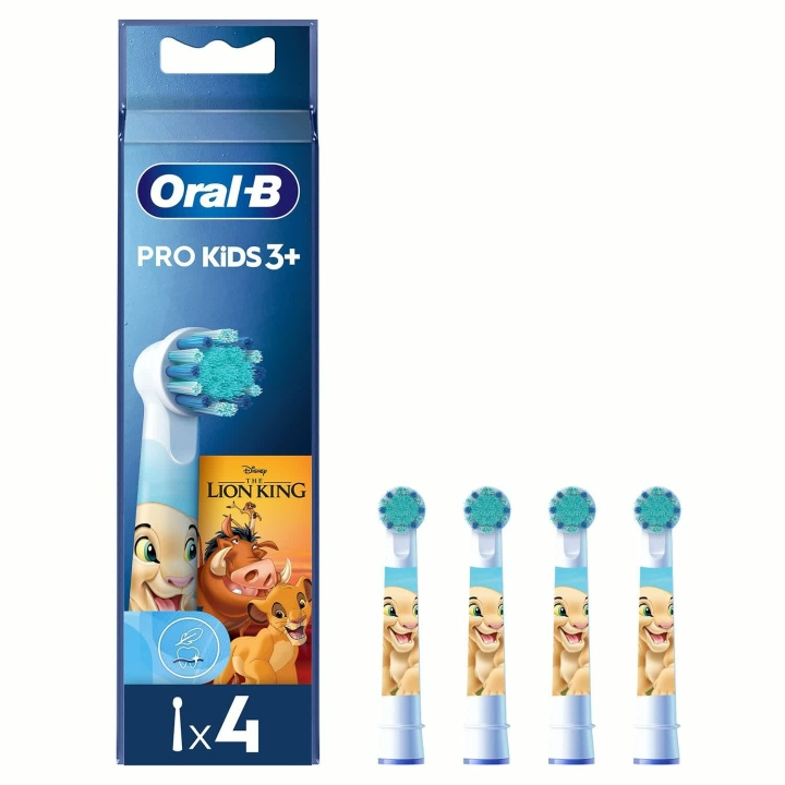 Oral B Borsthuvud Lion King 4st in de groep BEAUTY & HEALTH / Mondverzorging / Elektrische tandenborstelaccessoires bij TP E-commerce Nordic AB (D42834)