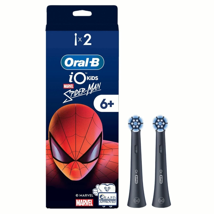 Oral B Borsthuvud iO Gentle Care Spiderman 2st in de groep BEAUTY & HEALTH / Mondverzorging / Elektrische tandenborstelaccessoires bij TP E-commerce Nordic AB (D42835)