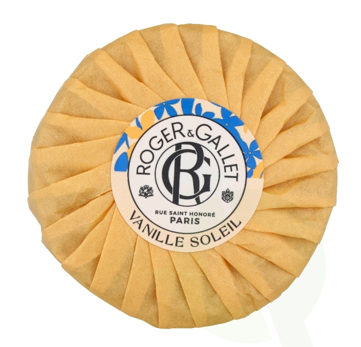Roger & Gallet Vanille Soleil Beneficial Soap 100 g in de groep BEAUTY & HEALTH / Huidsverzorging / Lichaamsverzorging / Geurende zeep bij TP E-commerce Nordic AB (D42845)