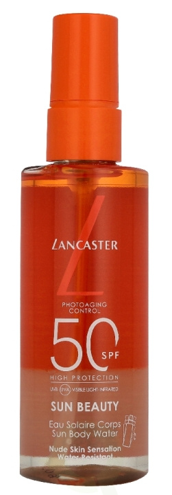 Lancaster Sun Beauty Body Protective Water SPF 50 100 ml in de groep BEAUTY & HEALTH / Huidsverzorging / Zonnebank / Zonnebescherming bij TP E-commerce Nordic AB (D42863)