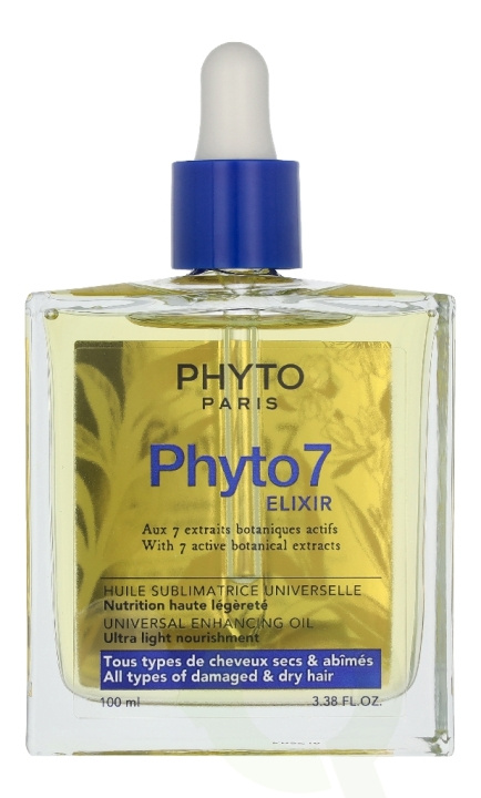Phyto 7 Elixir Universal Enhancing Oil 100 ml in de groep BEAUTY & HEALTH / Haar & Styling / Haarverzorging / Haarolie bij TP E-commerce Nordic AB (D42911)