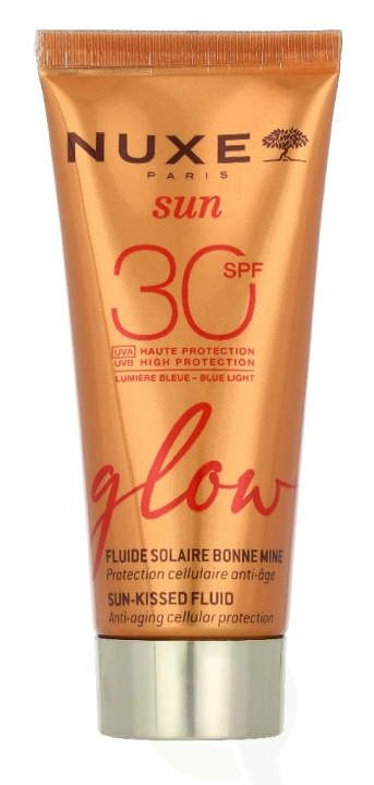 Nuxe Sun Glow Good Glow Sun Fluid SPF30 40 ml in de groep BEAUTY & HEALTH / Huidsverzorging / Zonnebank / Zonnebescherming bij TP E-commerce Nordic AB (D42925)