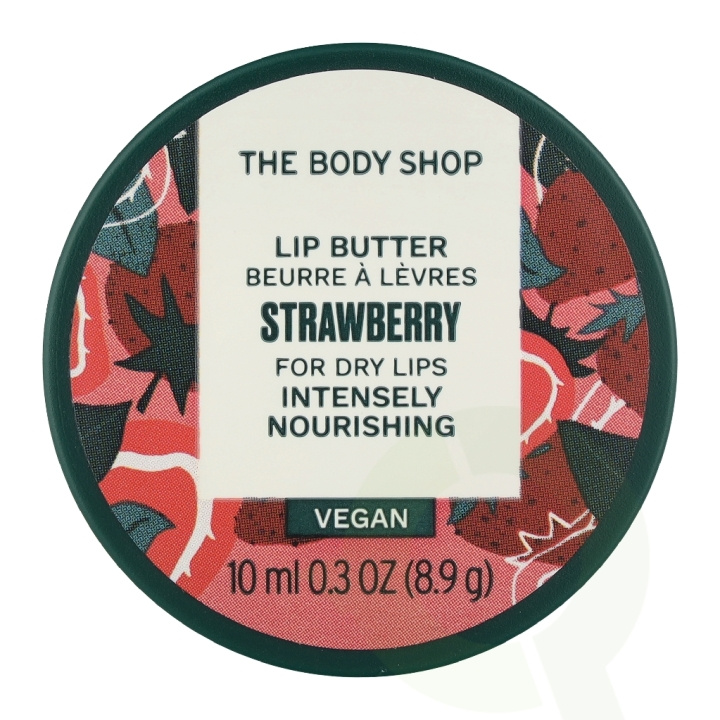 The Body Shop Strawberry Lip Butter 10 ml in de groep BEAUTY & HEALTH / Makeup / Lippen / Lippenbalsem bij TP E-commerce Nordic AB (D42937)