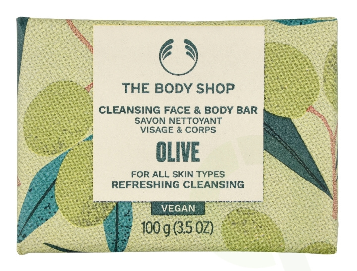 The Body Shop Olive Cleansing Face & Body Bar 100 g in de groep BEAUTY & HEALTH / Huidsverzorging / Gezicht / Schoonmaak bij TP E-commerce Nordic AB (D42938)