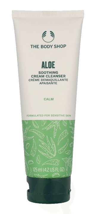 The Body Shop Aloe Soothing Cream Cleanser 125 ml in de groep BEAUTY & HEALTH / Huidsverzorging / Gezicht / Schoonmaak bij TP E-commerce Nordic AB (D42943)