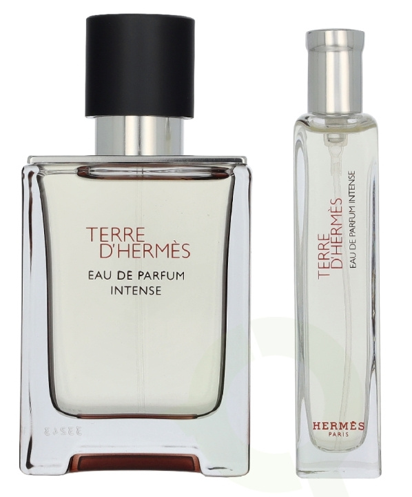 Hermes Terre D\'Hermes Giftset 65 ml Edp Spray Intense 50ml/Edp Spray Intense 15ml in de groep BEAUTY & HEALTH / Geuren & Parfum / Parfum / Parfum voor hem bij TP E-commerce Nordic AB (D42996)