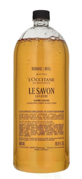 L\'Occitane Lavender Liquid Hand Soap Refill 500 ml in de groep BEAUTY & HEALTH / Huidsverzorging / Lichaamsverzorging / Geurende zeep bij TP E-commerce Nordic AB (D43038)